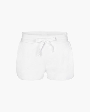 Juvia - CLARA Frottee - Shorts - white