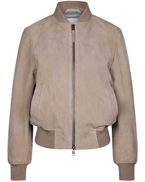 IQ STUDIO - Leather bomber