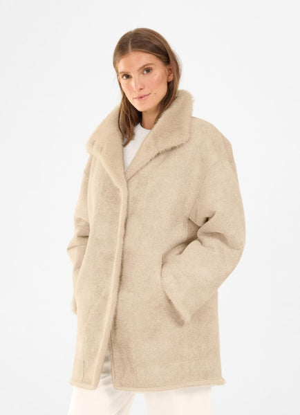 Juvia - NOA Faux Fur - Wendejacke - almond milk