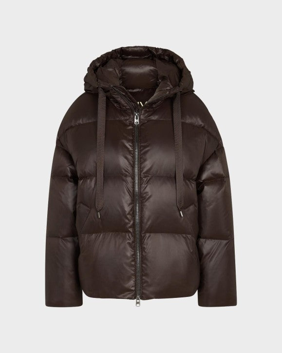JUVIA - KIARA Daunen - Jacke - bitter chocolate