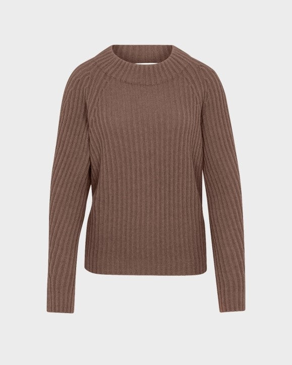 Juvia - AMINA Cashmere Blend - Pullover - cacao