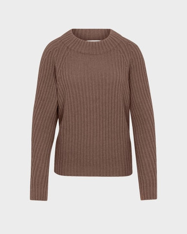 Juvia - AMINA Cashmere Blend - Pullover - cacao