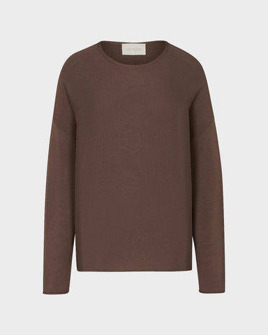 JUVIA - FAIZA - Sweater - cacao