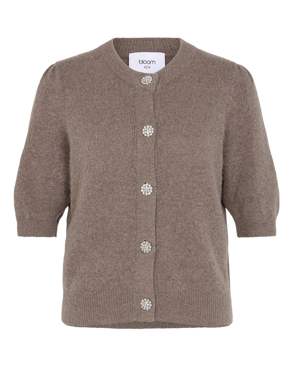 Bloom - Cardigan aus Alpaca Bouclé
