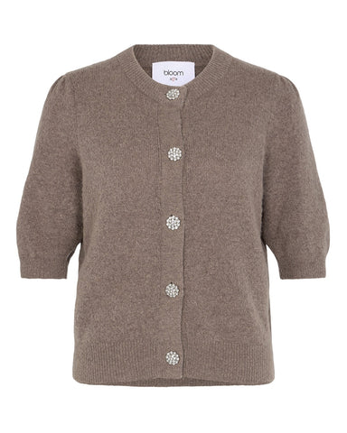 Bloom - Cardigan aus Alpaca Bouclé
