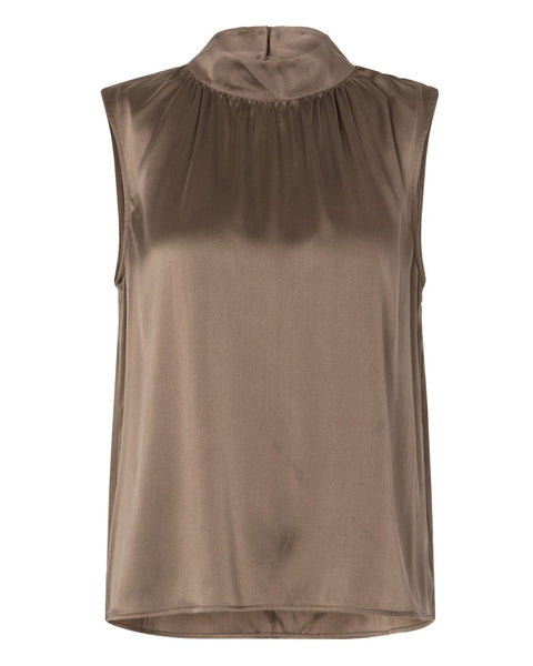 Bloom - Top aus Seidenstretch