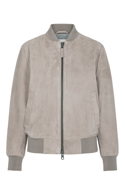 IQ STUDIO - Leather bomber