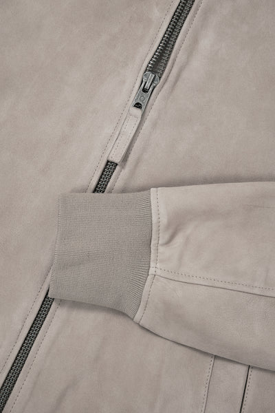 IQ STUDIO - Leather bomber