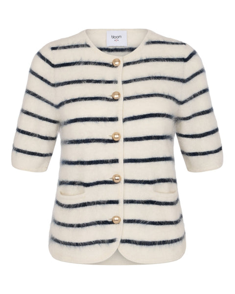 Bloom - Cardigan gestreift