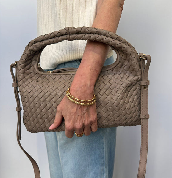 Les Visionnaires - SADIE weave silky - cappuccino beige