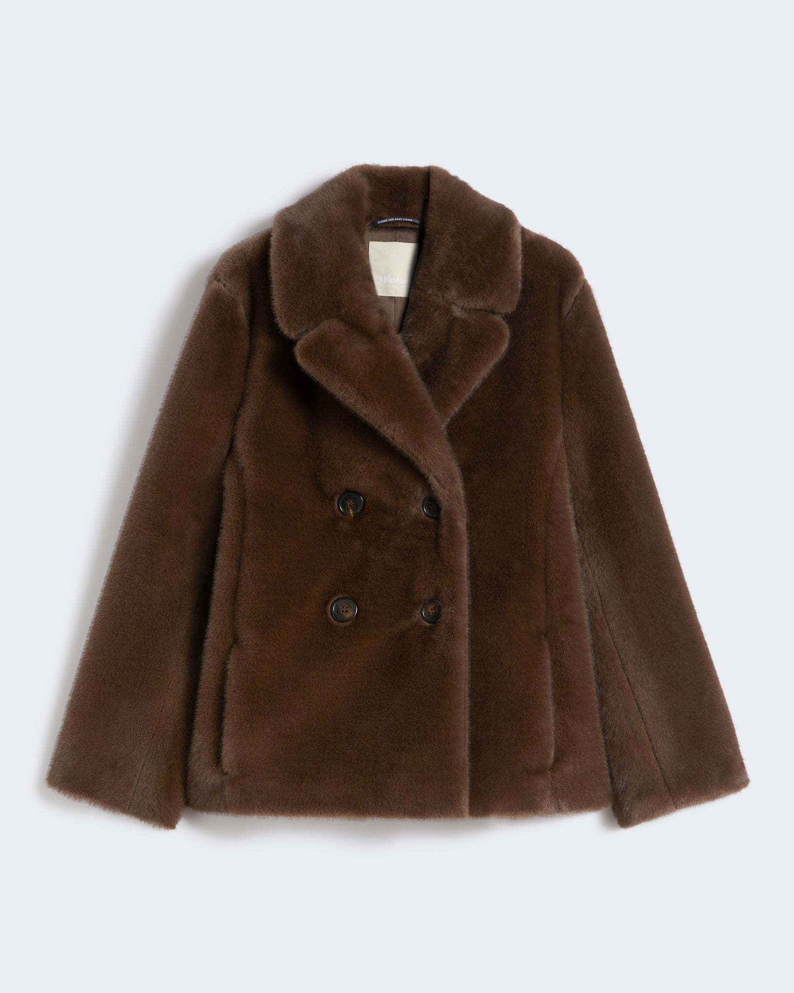 S´MAx Mara - Doppelreihig Jacke mit weicher Struktur