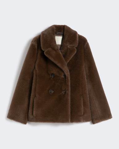 S´MAx Mara - Doppelreihig Jacke mit weicher Struktur