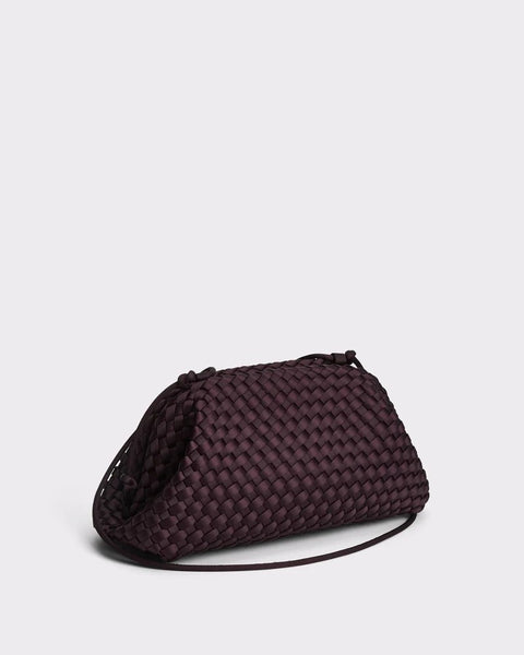 Marrea - Pouch Aubergine Satin