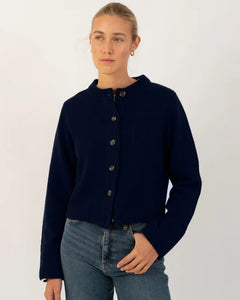 Anna v Berg - LILLY CARDIGAN IN DEEP BLUE