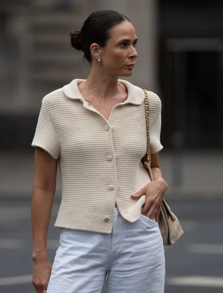 Anna v Berg - HERMINE JACKET IN BLOND WOOD