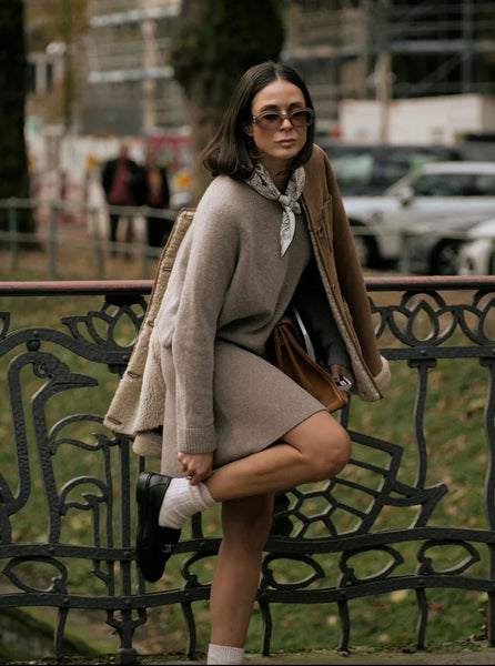 Anna v Berg - PW x AVB GINA SWEATER IN WOOD