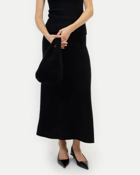 Anna V Berg - COSIMA BRUSHED SKIRT Night
