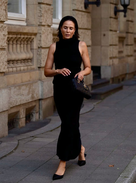 Anna V Berg - COSIMA BRUSHED SKIRT Night