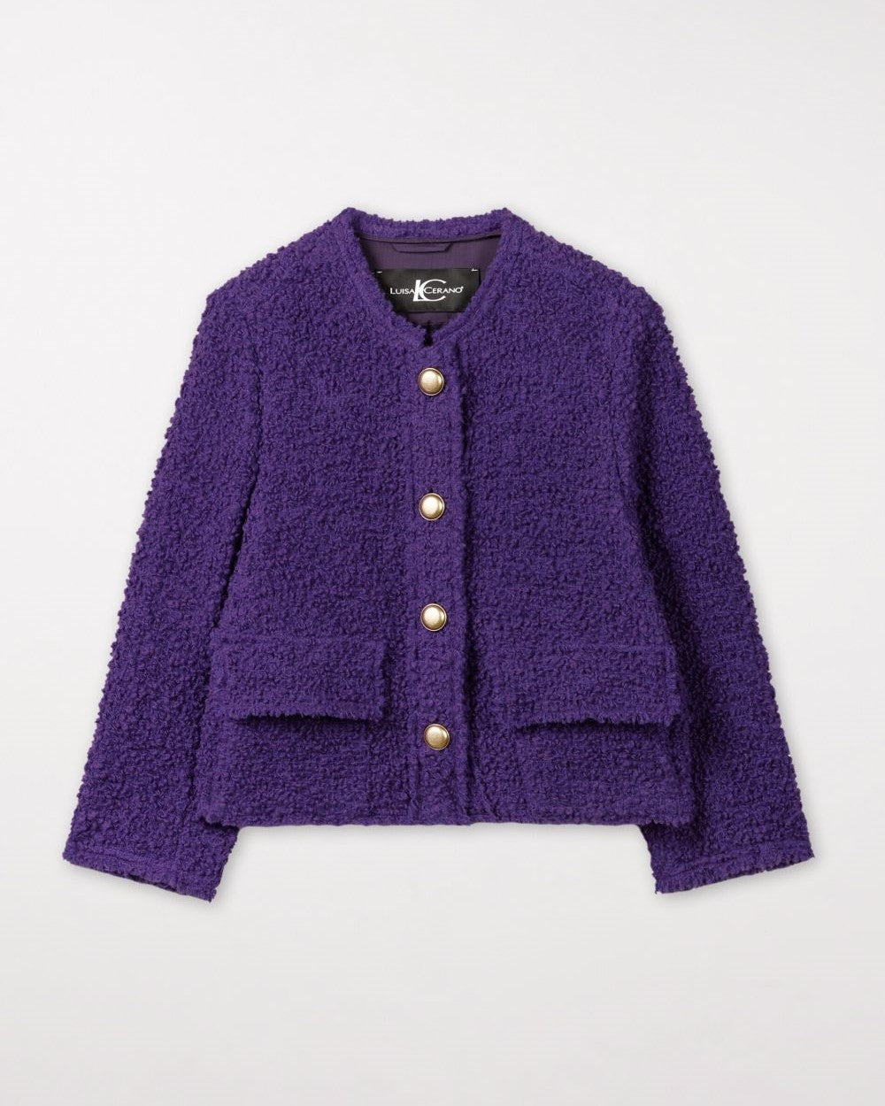 Luisa Cerano - Bouclé-Jacke