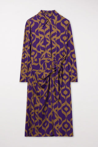 Luisa Cerano - Kleid mit Tapisserie-Print