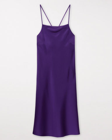 Luisa Cerano - Satin-Slipdress mit Bias-Cut