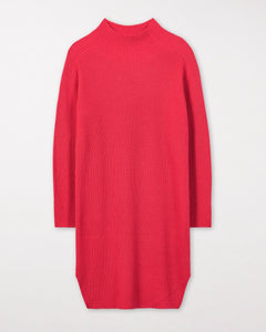 Luisa Cerano - Strickkleid mit Kelchkragen