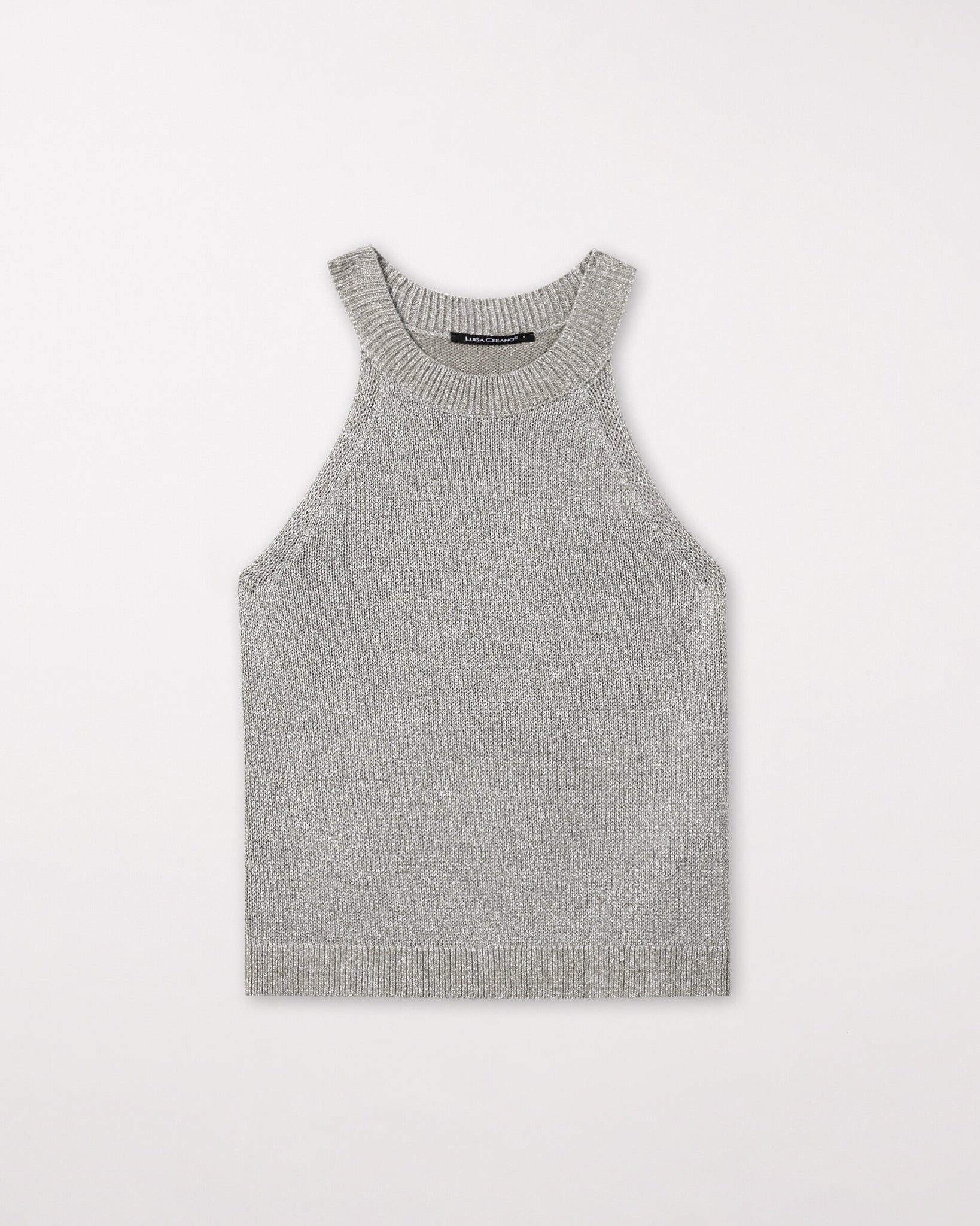 Luisa Cerano - Turtleneck-Top mit Glanzgarn