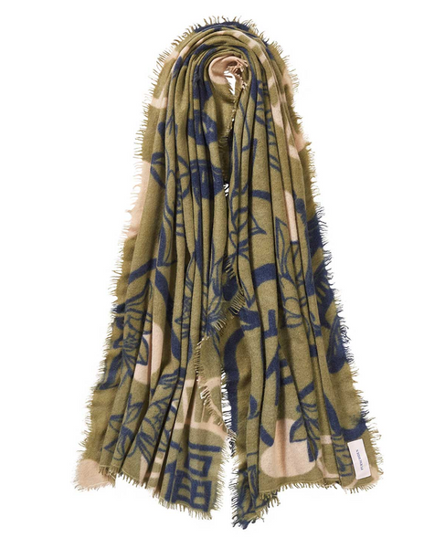 Purschoen - TEMPLE OF SILENCE olive-navy