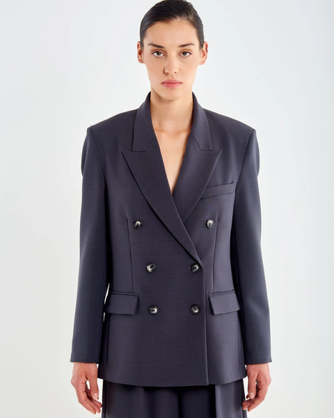 Vicolo - Double-Breasted Jacket with Spear Lapels