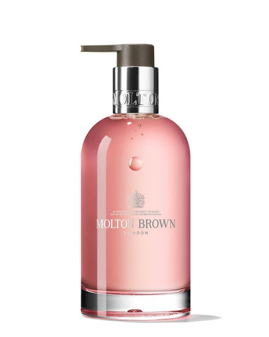 Molton Brown - Delicious Rhubarb & Rose edle Handseife Glasflasche 200 ml