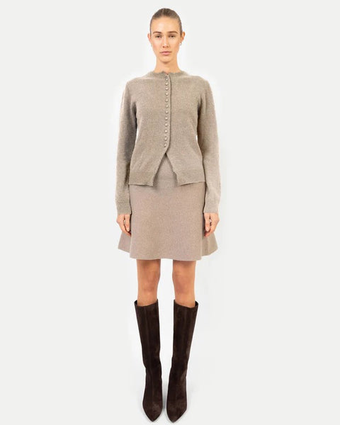 Anna v Berg - PW x AVB CELINA CARDIGAN IN WOOD