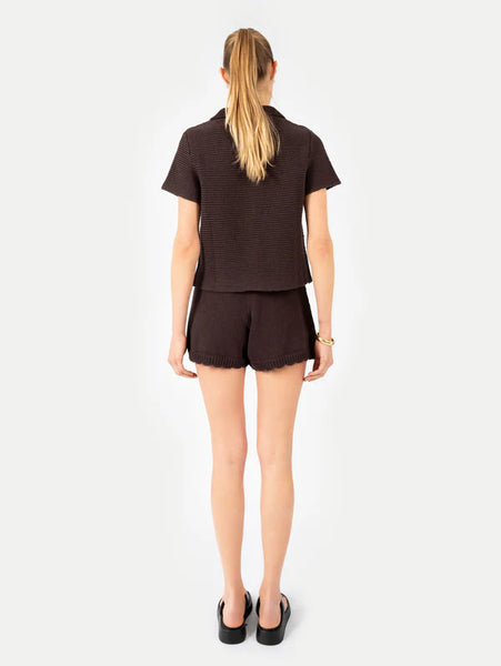 Anna v Berg - AVA SHORTS IN CHOCOLATE