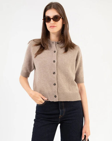 Anna v Berg - LOUISE CARDIGAN IN WOOD