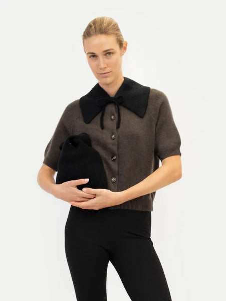 Anna V Berg - CORA BRUSHED COLLAR IN NIGHT