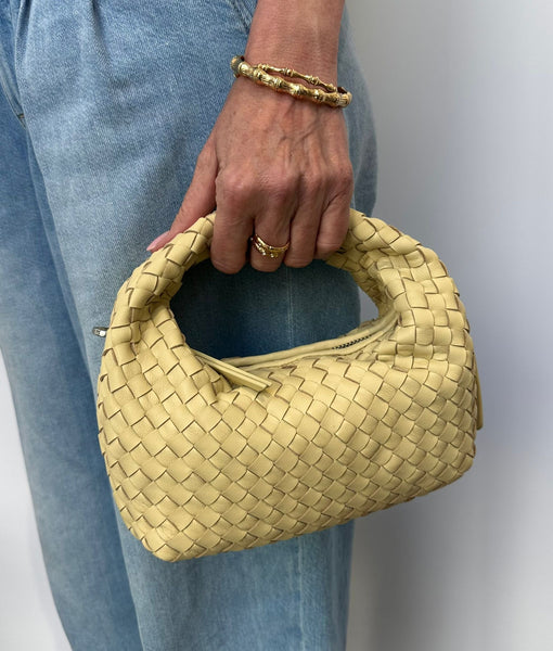 Les Visionnaires - GRETA MICRO WEAVE SILKY - butter yellow