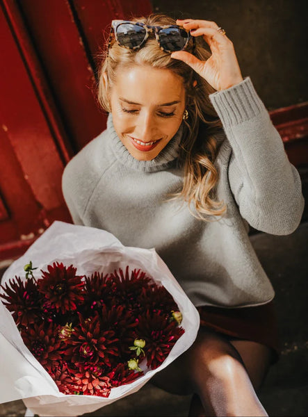 Anna v Berg - LAURA TURTLENECK IN SAGE