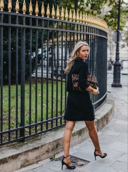 Anna v Berg - LAURA Rock IN BLACK SESAME