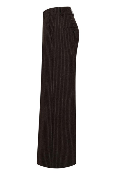 Rossi Pants -  Ivon Flannel Pin Stripe